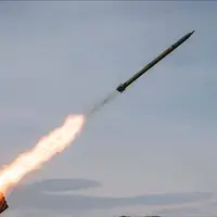 سقوط وحشتناک موشک روسی در بزرگراهی در کی‌یف!
