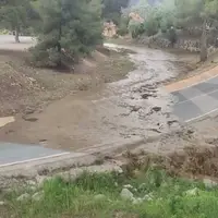 سیل جاده‌ای در اسپانیا را زیر آب برد