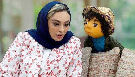 شیرین زبانی بچه مهمونی برای یکتا ناصر
