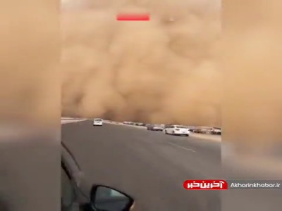 تصاویر عجیب از طوفان شن در مصر که جان ۳ تن را گرفت