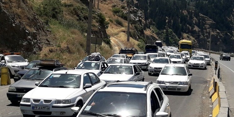ترافیک نیمهسنگین در محورهای شمالی کشور