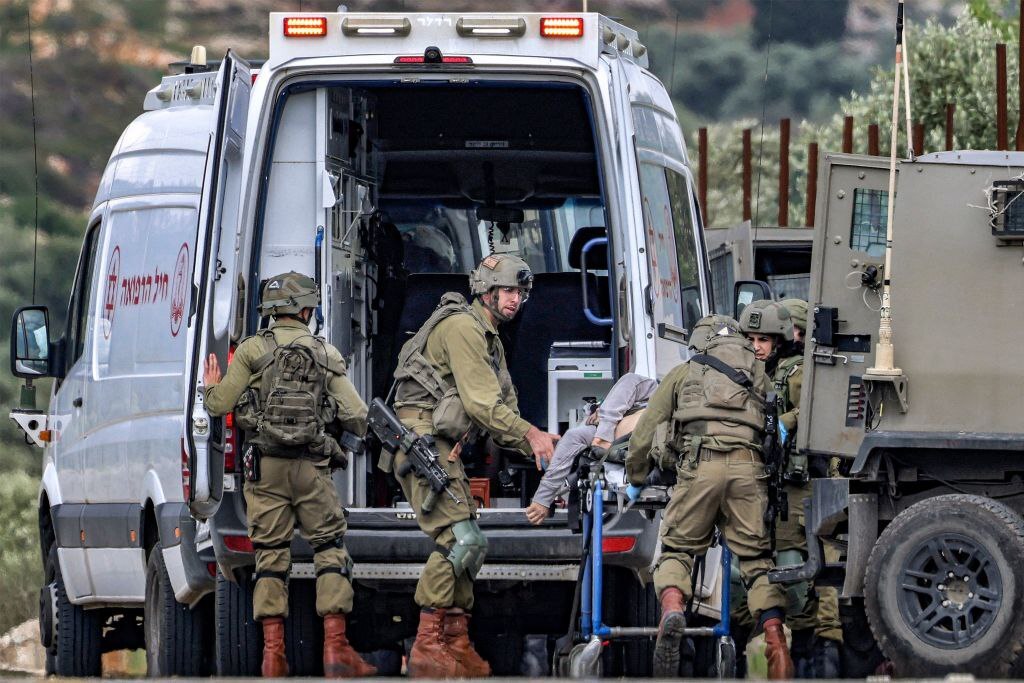 درگیری مسلحانه جوانان فلسطینی و نیروهای ارتش اشغالگر در نابلس