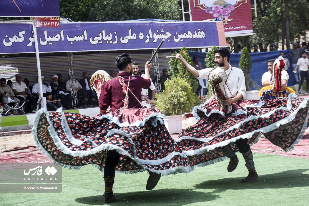 عکس/ جشنواره ملی اسب اصیل ترکمن در بجنورد