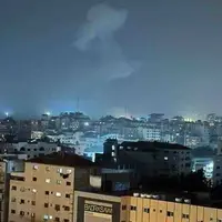 وقوع چند انفجار در غرب نوار غزه