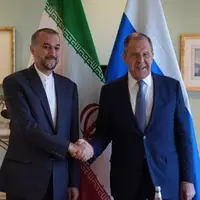دیدار و گفت‌وگوی امیرعبداللهیان و لاوروف در حاشیه نشست گروه بریکس