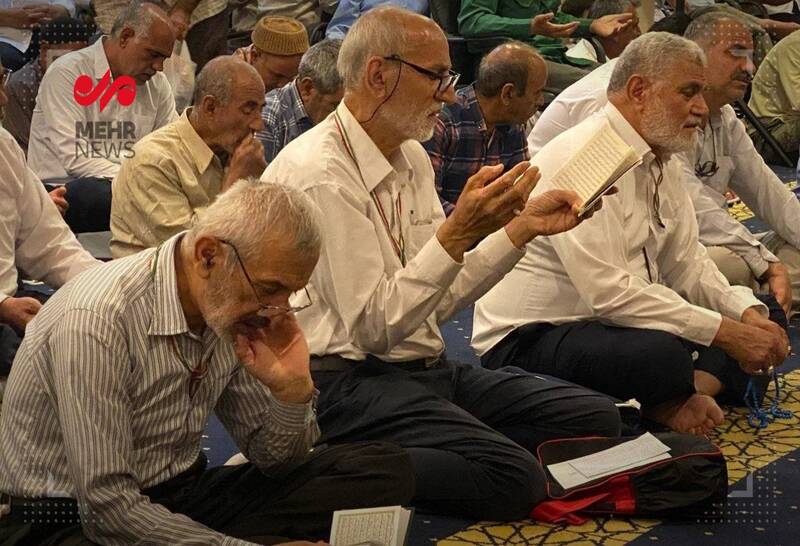 دعای کمیل حجاج ایرانی در مکه مکرمه