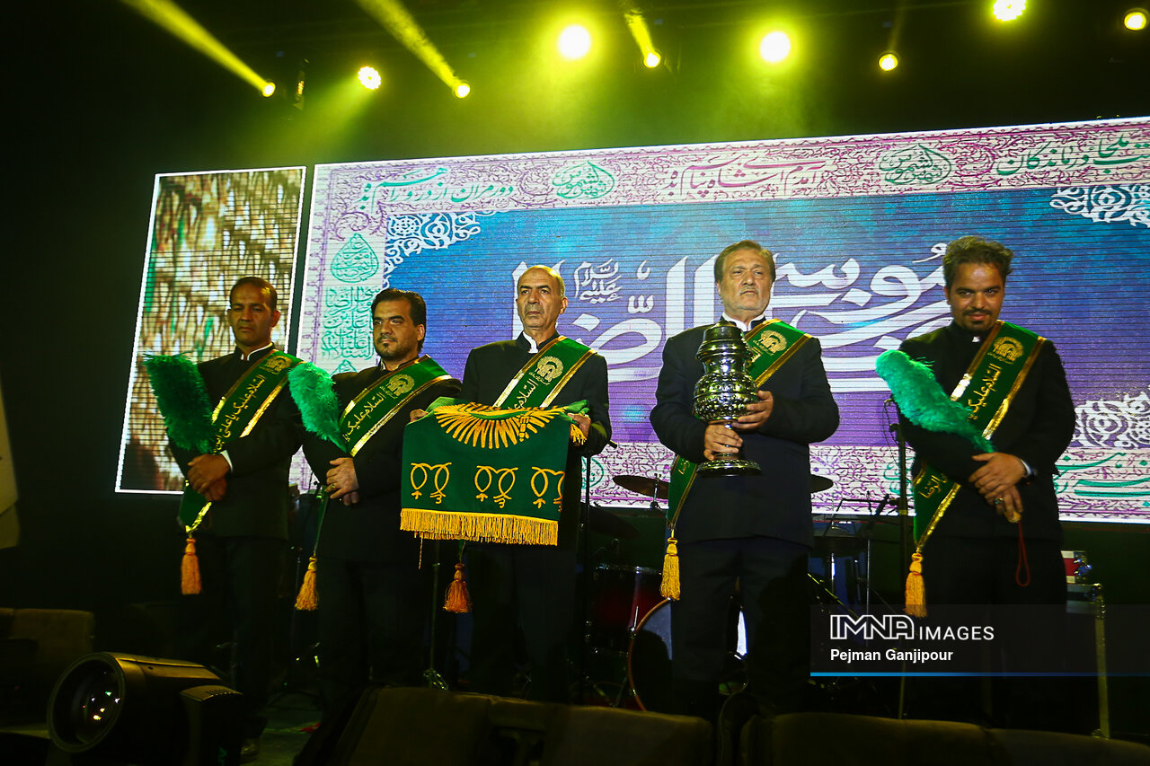 جشن رواق به مناسبت دهه کرامت در اصفهان