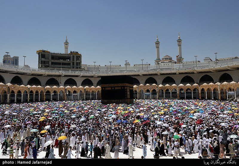 عکس/ انجام مناسک حج در مسجدالحرام