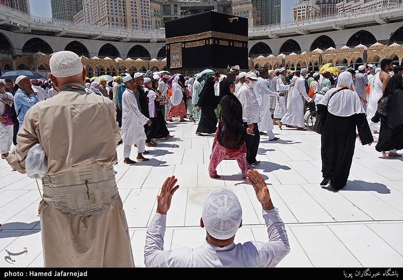 عکس/ انجام مناسک حج در مسجدالحرام