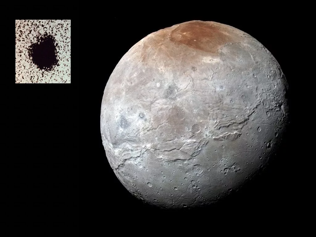 تصویر روز ناسا؛ «شارون» بزرگ‌ترین قمر پلوتو