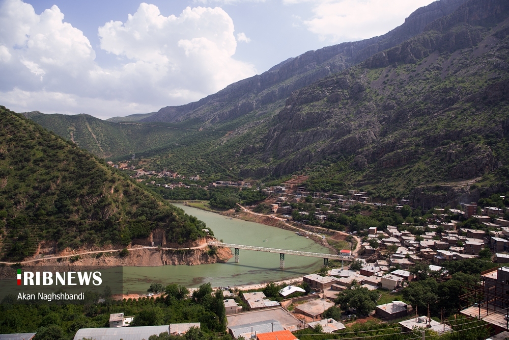 طبیعت بهاری منطقه اورامانات کردستان
