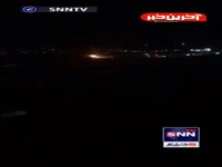 نخستین تصاویر از انفجار در یک سایت نظامی غزه
