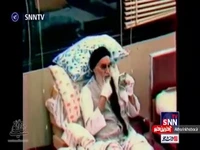 تصاویری از آماده شدن امام خمینی(ره) در بیمارستان برای اقامه نماز 