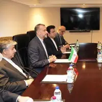 وزیر خارجه گابن با امیرعبداللهیان دیدار کرد