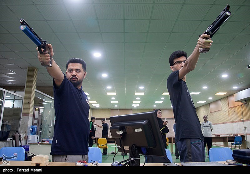 اردوی تیم ملی تپانچه بادی در کرمانشاه