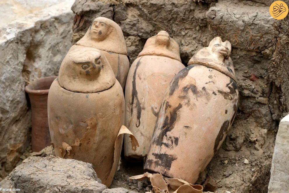 رونمایی از دو کشف باستانی مهم در مصر