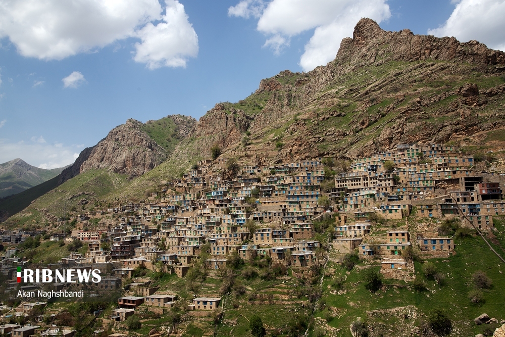 طبیعت بهاری منطقه اورامانات کردستان