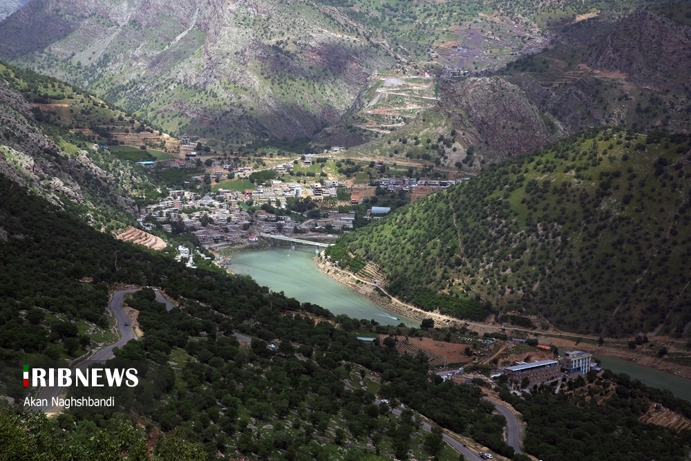 طبیعت بهاری منطقه اورامانات کردستان