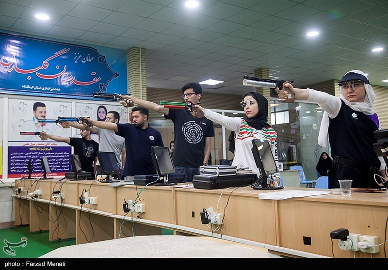 اردوی تیم ملی تپانچه بادی در کرمانشاه
