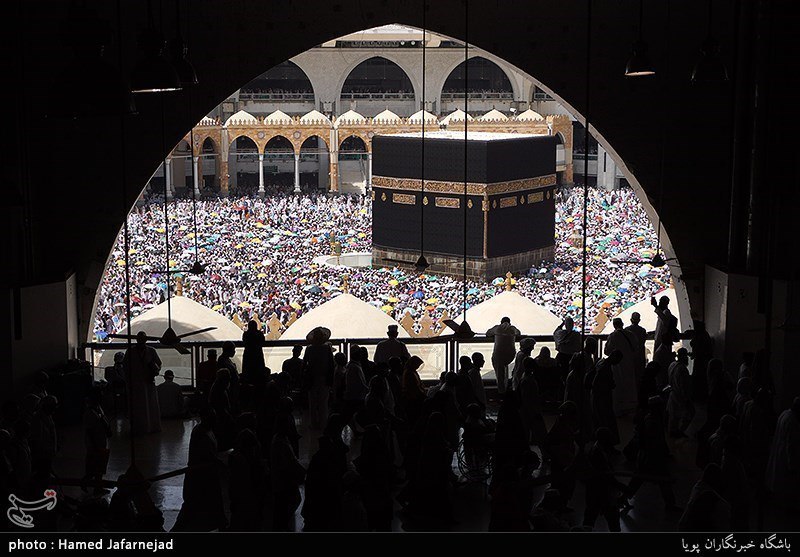 عکس/ انجام مناسک حج در مسجدالحرام