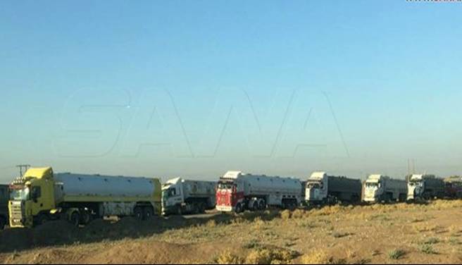 نظامیان آمریکا باز هم نفت سوریه را سرقت کردند