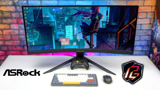 مانیتور گیمینگ جدید ازراک با رزولوشن 4K رونمایی شد