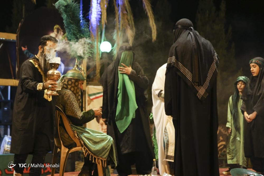 عکس/ دهمین سوگواره ملی تعزیه ده زیار کرمان