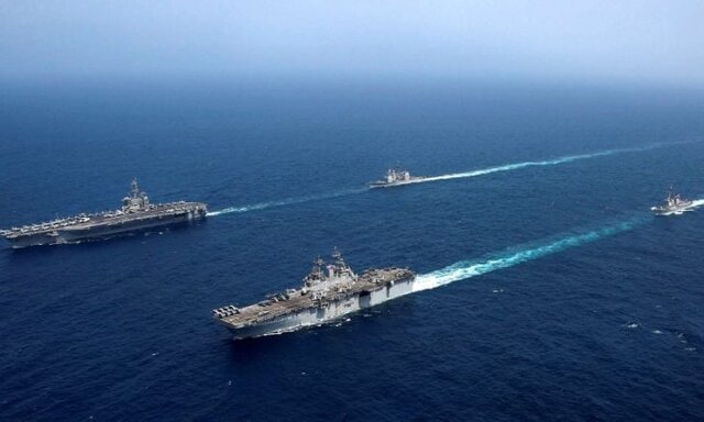 واکنش مقام نظامی آمریکا به احتمال شکل‌‎گیری ائتلاف دریایی ایران و کشورهای منطقه