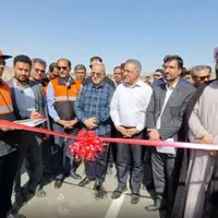 ویدئو/ پل و ۱۶ کیلومتر جاده روستایی در عنبرآباد افتتاح شد