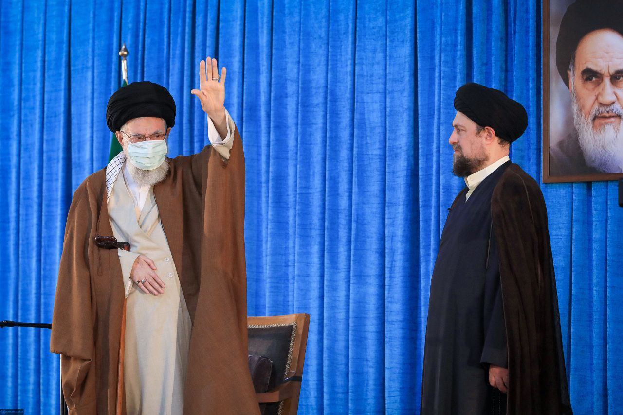 عکس/ سخنرانی رهبر انقلاب در مراسم سالگرد ارتحال امام خمینی(ره)