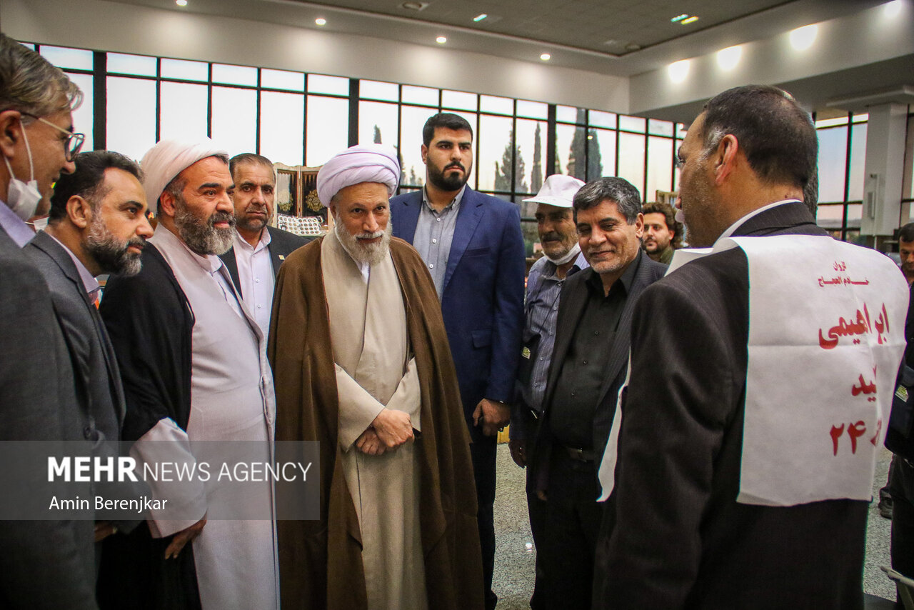 عکس/ اعزام نخستین گروه حجاج بیت الله الحرام در شیراز