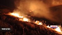 ۲۰ هکتار از مزارع دره‌شهر ایلام در آتش‌ سوخت
