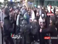 خشونت پلیس آلمان علیه تظاهرات در لایپزیک
