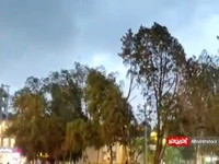 وزش باد شدید در تهران