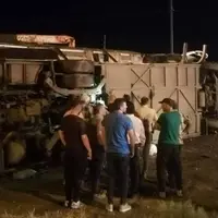۳ کشته و ۱۷ مصدوم بر اثر واژگونی اتوبوس در اتوبان تهران_قزوین
