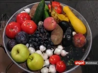 تایم‌لپس جالبی از تجزیه میوه‌ها و سبزیجات 