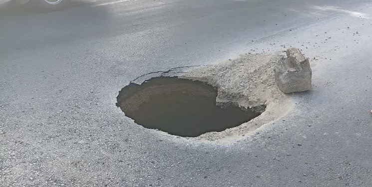 ویدئو/ آخرین جزئیات حادثه فرونشست زمین در اتوبان شهید آقابابایی اصفهان
