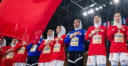 حضور بانوی اراکی در اردوی تیم ملی هندبال بانوان
