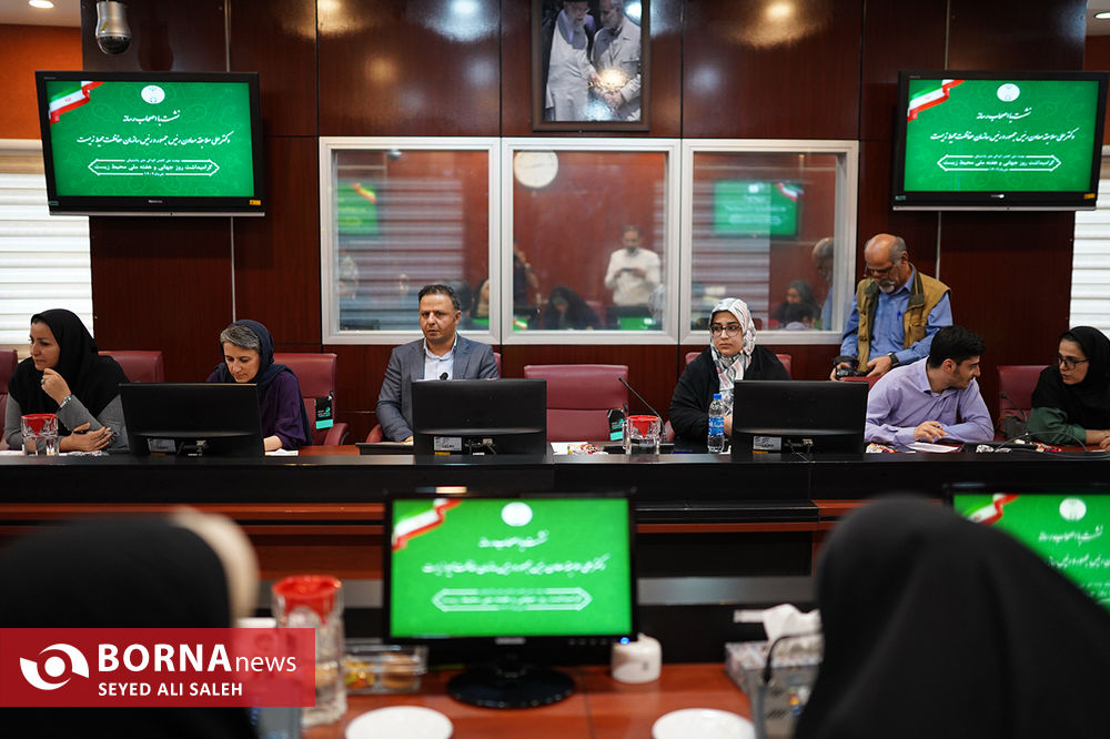 نشست خبری رئیس سازمان حفاظت محیط زیست‌