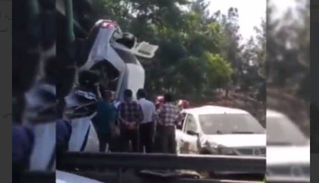 ویدئو/ حادثه رانندگی در اتوبان ذوب آهن اصفهان