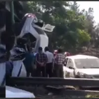 ویدئو/ حادثه رانندگی در اتوبان ذوب آهن اصفهان