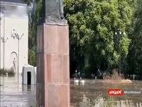 جنوب اوکراین در پی شکسته شدن سد زیر آب رفت 