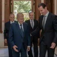 دیدار بشار اسد و میشل عون پس از 14 سال