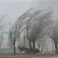 تداوم وزش باد شدید و رگبار در تهران