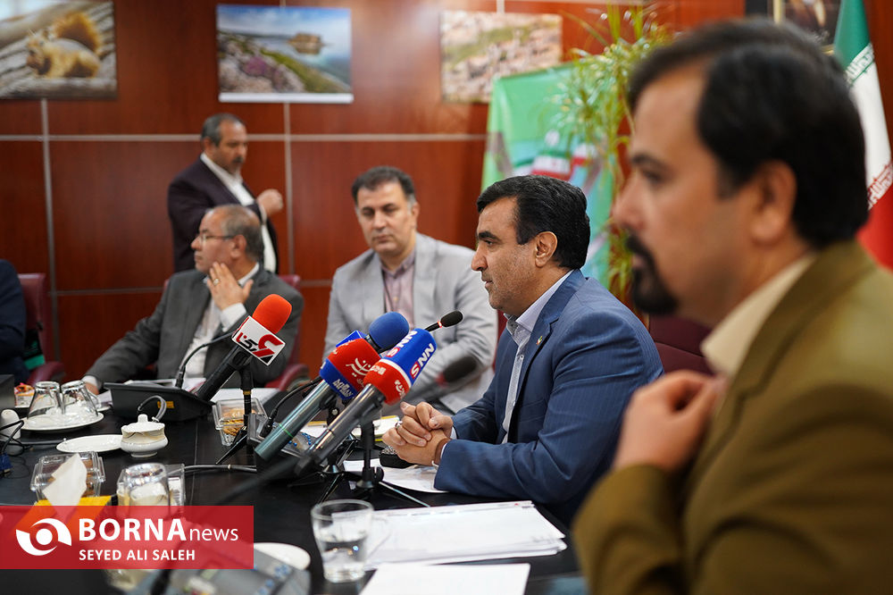 نشست خبری رئیس سازمان حفاظت محیط زیست‌