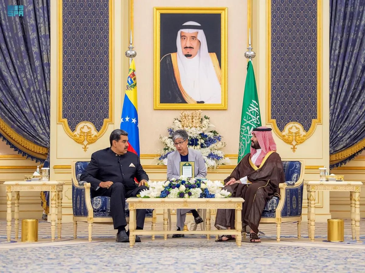 دیدار رئیس جمهوری ونزوئلا با «بن سلمان»