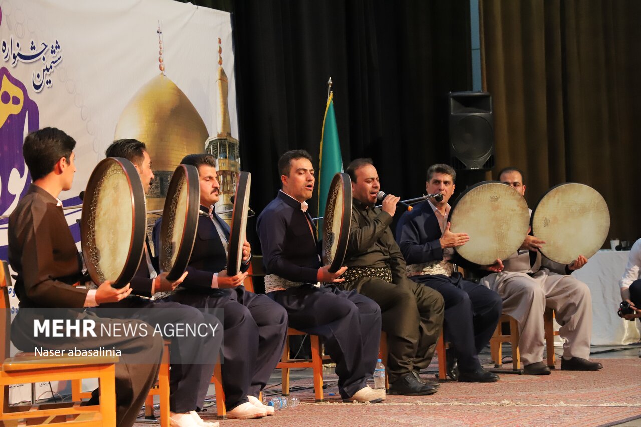 جشنواره بین المللی مولودی خوانی رضوی در سنندج