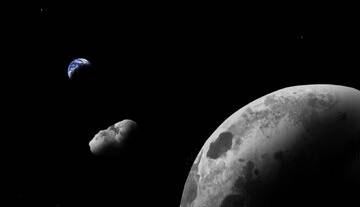 «شبه ماه» همسفر هزار ساله زمین؛ در مسیر برخورد با کره خاکی است؟