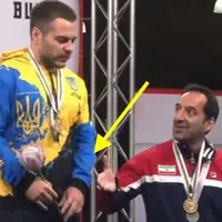 اولین واکنش به دست ندادن ورزشکار اوکراینی