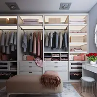 حتی در خانه کوچک هم اتاق لباس داشته باشید
